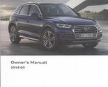 2018 Audi Q5 Owners Manual [Paperback] Auto Manuals - $101.83