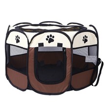 Large 44.9x 44.9x 22.8  Portable Foldable Pet Playpen Kennel House Playground fo - $49.61