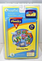 Leap Frog Leap Pad Phonics Book and Cartridge Rainy Day Play Lesson 8 New - £5.76 GBP