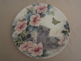Persian Kittens Collector Plate Summer Surprise Petal Pals #7 Cat Lily Chang - £15.72 GBP