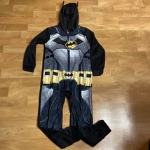 NWt  Size 8  boys Batman superhero winter christmas pajamas sleeper pj - £11.07 GBP
