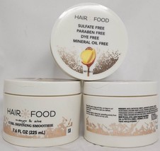 (3 Ct) Hair Food Mango &amp; Aloe Curl Defining Smoothie Sulfate Paraben Fre... - £22.14 GBP