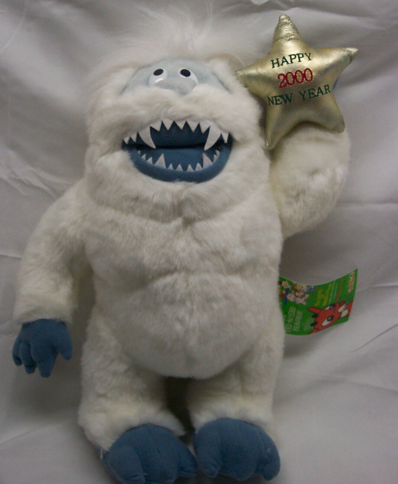 RUDOLPH THE RED NOSED REINDEER Misfit Toys BUMBLE SNOWMAN 11" STUFFED ANIMAL - $99.00