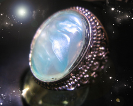 HAUNTED RING ALEXANDRIA DEFLECT ALL DANGER DESTRUCTION AWAY HIGHEST LIGHT MAGICK image 2