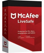 MCAFEE LIVESAFE 2023 Unlimited Devices-2 Year  Product Key - Windows Mac... - £39.37 GBP