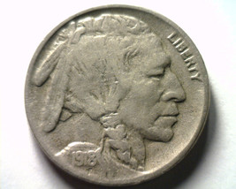 1918-D Buffalo Nickel Very Fine Vf Nice Original Coin From Bobs Coins Fast Ship - £99.91 GBP