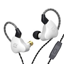 Kbear Ks1 1Dd Hifi Wired Earphones, Noise Canceling Earbuds Headphone Dynamic He - £28.84 GBP