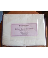 South Shore Fine Linens 2-Piece Duvet Cover Set Twin/Twin XL 100% Microf... - $425.66 MXN
