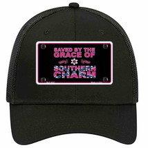 Southern Charm Novelty Black Mesh License Plate Hat - $28.99