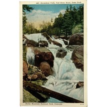Vintage Postcard, Horseshoe Falls, Fall River Road, Estes Park, Rocky Mt... - £7.83 GBP