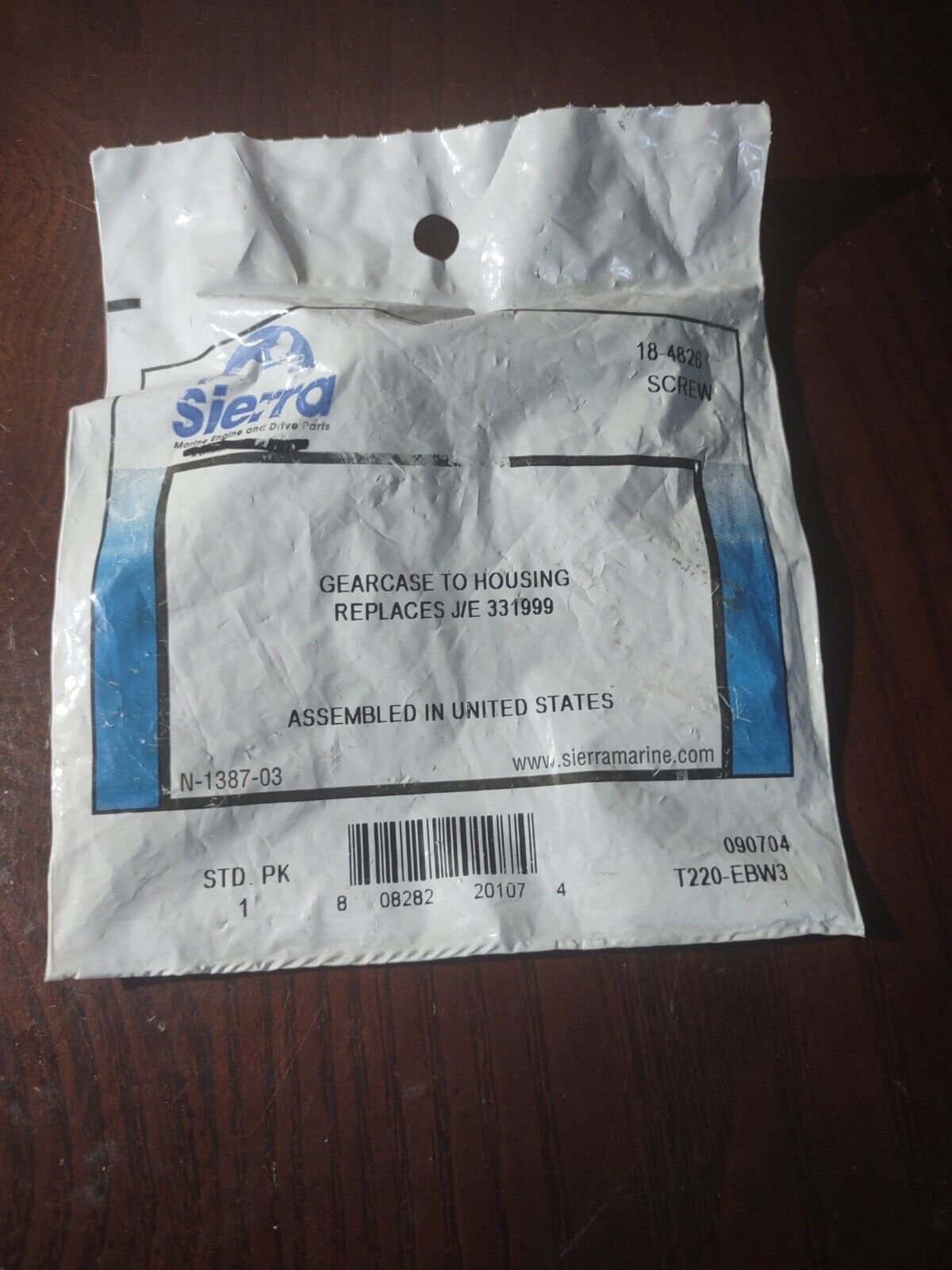 Sierra Gear Case Screw #18-4826 - $14.73
