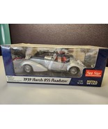 Sun Star 1/18 Scale Diecast 2403 - 1939 Horch 855 Roadster - Silver / Blue - $37.80