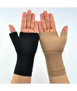 Chinlon Arthritis Elastic Gloves Joint Pain Thumb Sprain Hand Wrist Supp... - $20.85