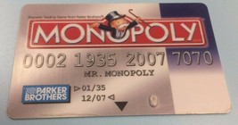 Disney Monopoly board Game Replacement Parts Pieces Credit Card Only - $4.94