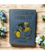 1928 BOOK ADVENTURES IN STORYLAND BY FRANCES LILIAN TAYLOR-vintage child... - $33.61 CAD