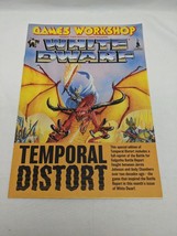 Games Workshop White Dwarf Temporal Distort Magazine - $9.80