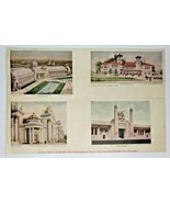 St. Louis Post-Dispatch 1904 St. Louis World&#39;s Fair Post Cards, sheet of... - £23.50 GBP