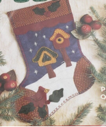 Bucilla Heart Felt Holiday Creations Winter Wonderland 83610 18&quot; Stockin... - £31.51 GBP