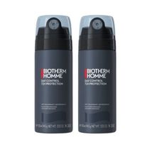 BIOTHERM HOMME MEN DAY CONTROL Deodorant Spray 72h - Pack of 2x150ml - £52.27 GBP