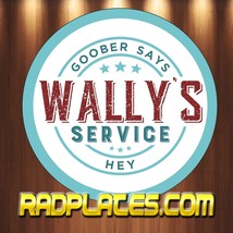 Goober Says Wall&#39;s Service Hey Vintage  Replica Aluminum Round Metal Sign 12&quot; - £15.54 GBP