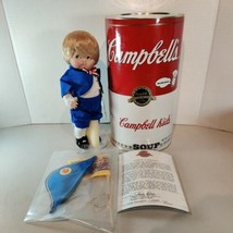 VTG CK-2 Campbell&#39;s Soup Campbell Kids Doll - 10&quot; George Washington 1994 w/ COA  - £114.45 GBP