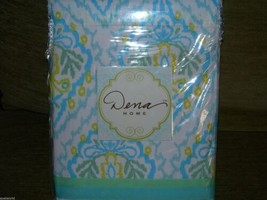 DENA HOME &quot;DIAMOND&quot; 1pc  FABRIC SHOWER CURTAIN  PRINT 72x72  NIP - £58.32 GBP