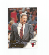 Phil JACKSON-COACH (Chicago Bulls) 1996-97 Skybox Nba Hoops Card #252 - £3.91 GBP