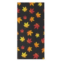 Mondxflaur Maple Leaf Hand Towels for Bathroom Hair Absorbent 14x29 Inch - £10.34 GBP