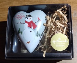 New Art Hearts Full of Good Cher Snowman Demdaco Hallmark Keepsake Ornament - £9.96 GBP