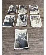 Vintage Sept 1942 Lot of 7 Photographs People Dressy Clothes OOAK KG JD - €10,31 EUR