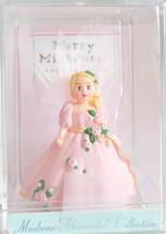 Madame Alexander Merry Miniatures Pink Pristine Angel Hallmark Girl Figurine - $12.95
