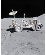 Lunar Roving Vehicle moon buggy on the Moon during Apollo 15 mission Pho... - £7.02 GBP