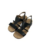 LifeStride Ezriel Womens Size 8.5M Soft System Black Sandals Shoes Flats... - £14.98 GBP