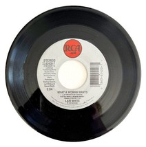 Lari White What A Woman Wants 45 Single 1982 Vinyl Record 7&quot; 45BinF - £7.96 GBP