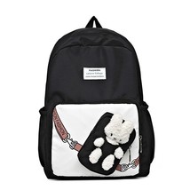 Middle School Backpack for Teen Girls Cute Cartoon Oxford School Bags Women Book - £36.54 GBP