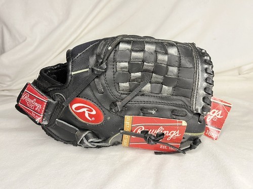 Rawlings Baseball Glove PL129FB 11” “Arod” Alex Rodrigues Black Leather RHT - $19.00
