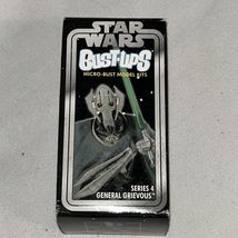 NEW Star Wars GENERAL GRIEVOUS Bust-Ups Micro-Bust Model Kit Series 4 F1 - $19.75
