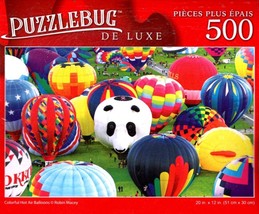 Colorful Air Balloons - 500 Pieces Deluxe Jigsaw Puzzle - $11.87