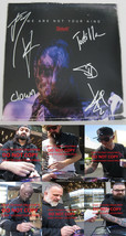 Slipknot metal band signed autographed 12x12 photo,Clown,Wilson,New Guy,... - £389.37 GBP