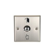 Stainless Door Exit Push Button Control Station Switch Release Lock Gate... - $8.33