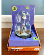 Nightmare Before Christmas Jack &amp; Zero Stack Snow Globe NEW - Box Damage - $49.99