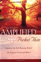 Amplified Pocket -Thin New Testament  Softcover  Like New - £12.78 GBP