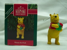 Hallmark Keepsake Winnie The Pooh Bear W/ Honey 3&quot; Christmas Tree Ornament - £14.68 GBP