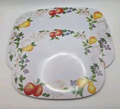 Corelle Coordinates Trivets Stove Counter Mats Chutney Fruit Set of 2 EUC - $9.22