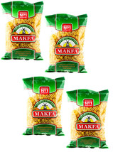 Makfa PIPETTE  Pasta 4PACK x 450G Durum wheat NO GMO Макароны УЛИТКИ RF - £15.47 GBP