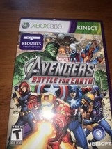 Xbox 360 Marvel Avengers: Battle for Earth CIB Complete Tested &amp; Working - £7.91 GBP
