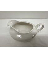 Vintage Homer Laughlin Triumph Fine China Snow White Gravy Sauceboat Cre... - $16.79