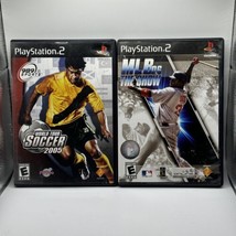 World Tour Soccer 2005 (Sony PlayStation 2, 2004) &amp; MLB 06 The Show - Bundle - £8.11 GBP