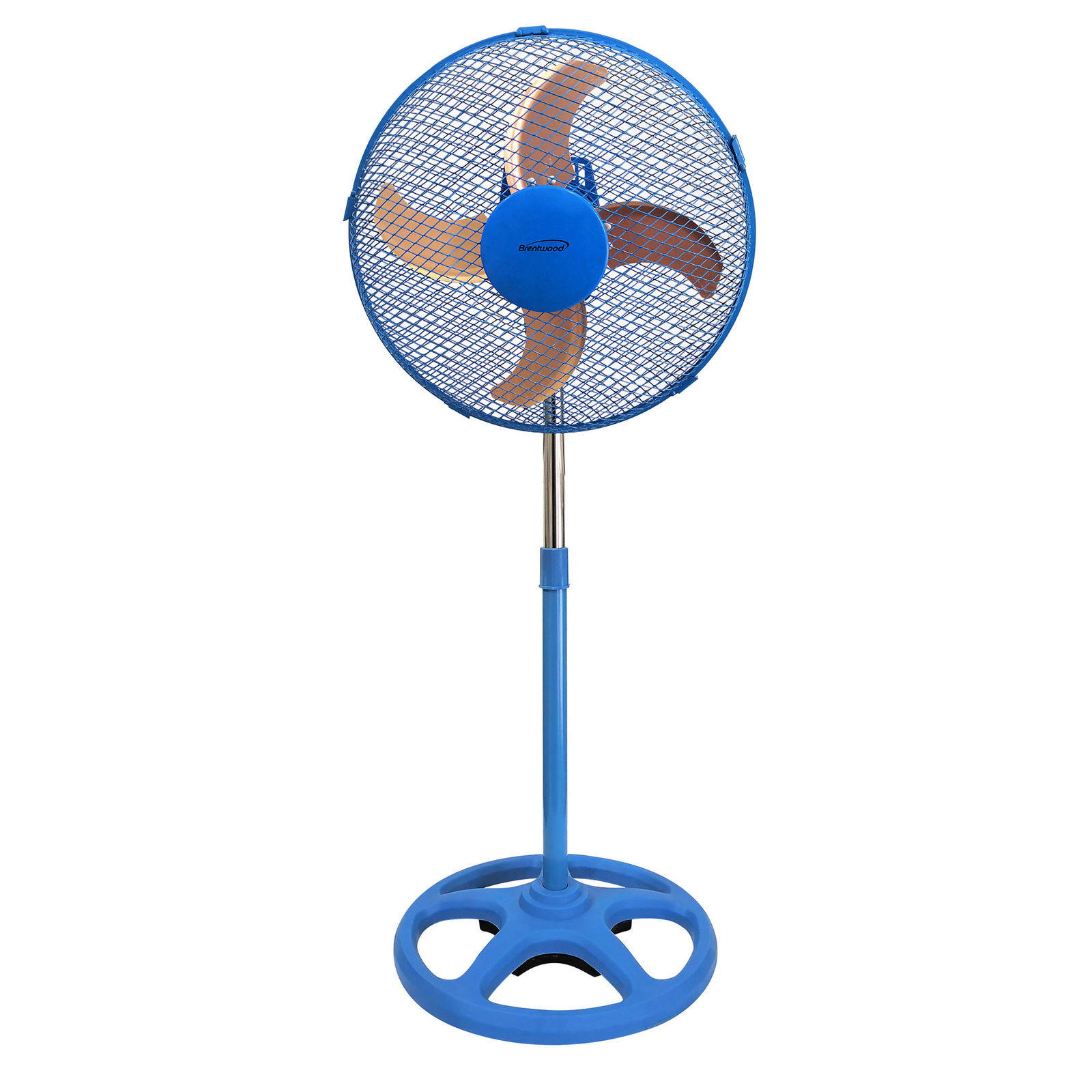 Primary image for Brentwood 3 Speed 12in Oscillating Stand Fan in Blue