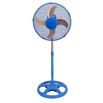 Brentwood 3 Speed 12in Oscillating Stand Fan in Blue - £62.73 GBP